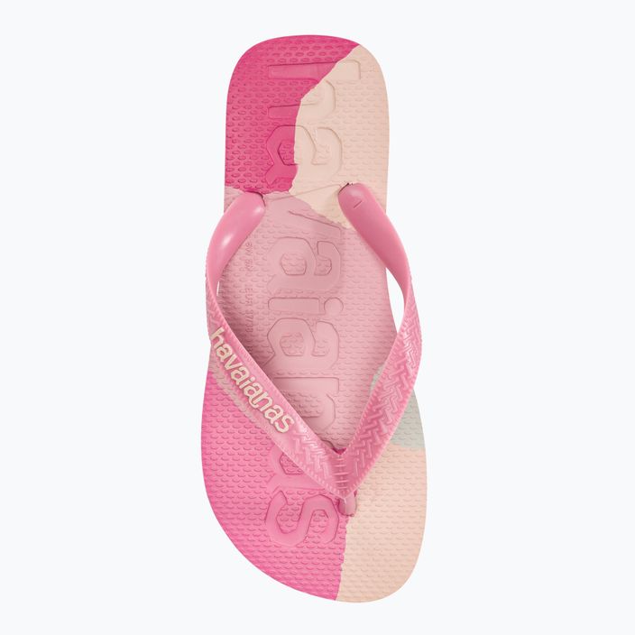 Havaianas Top Logomania Colors II crystal rose flip-flop papucs 5