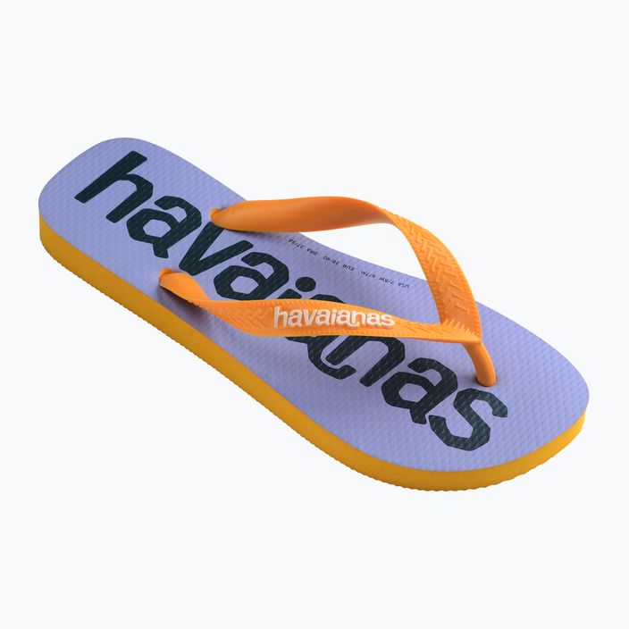 Havaianas Top Logomania 2 pop yellow flip-flop papucs