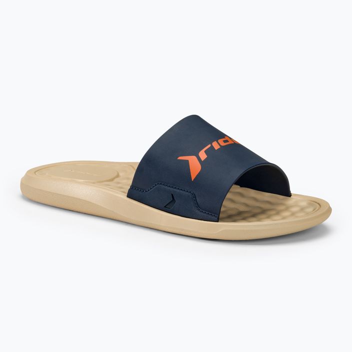 RIDER Step Slide beige/blue/orange férfi papucs