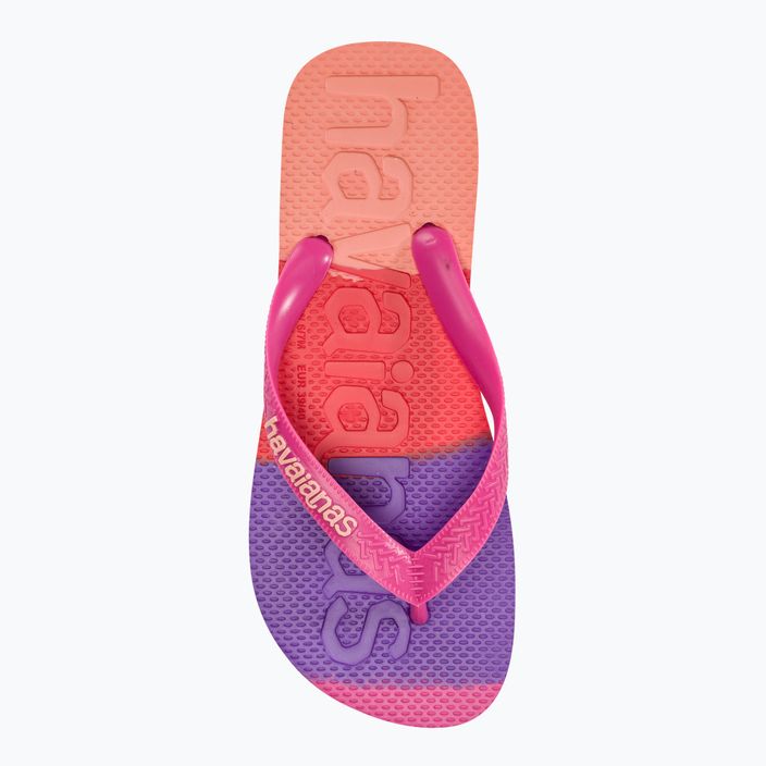 Havaianas Top Logomania Colors II pink flux flip-flop papucs 5