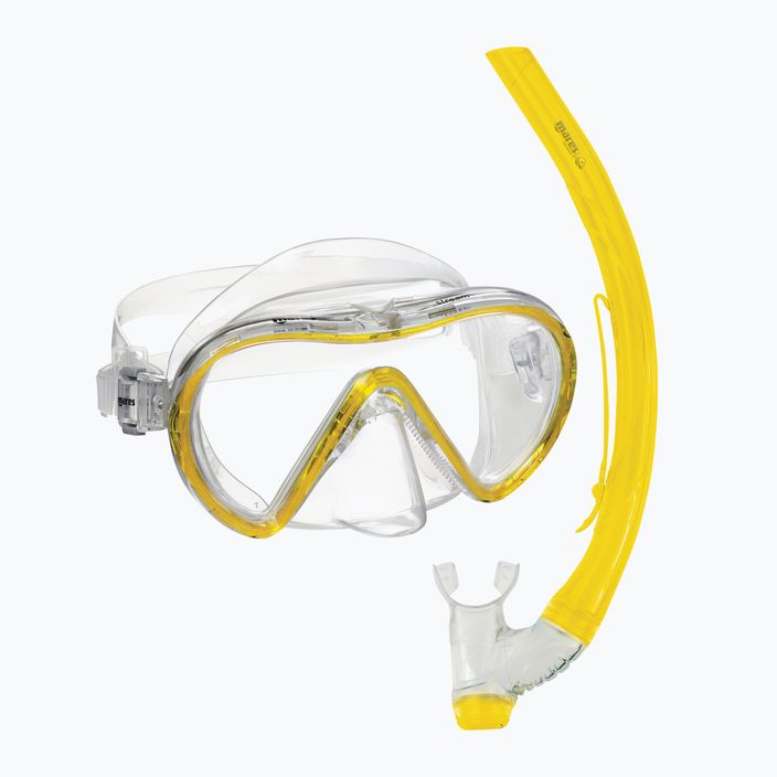 Snorkeling szett Mares Combo Stream yellow/clear