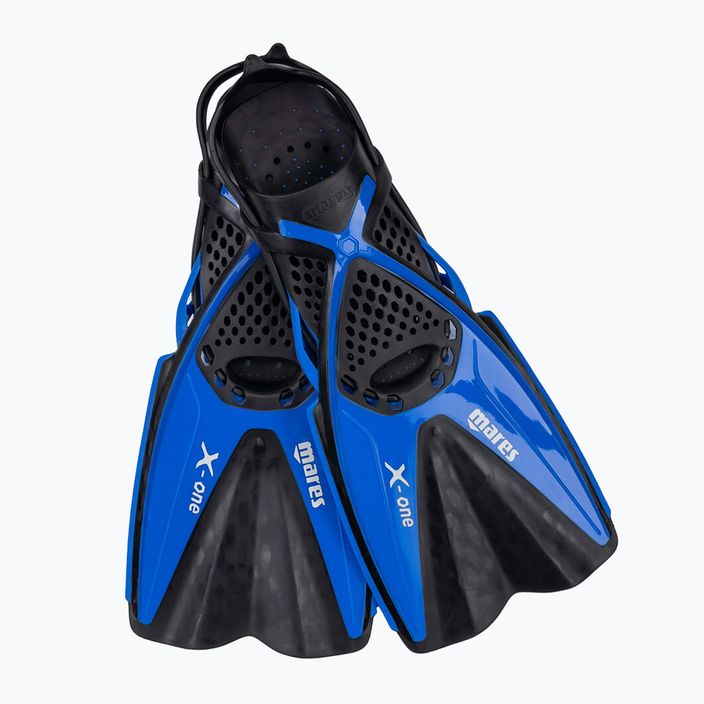 Mares X-One Junior gyermek snorkel uszony kék 2