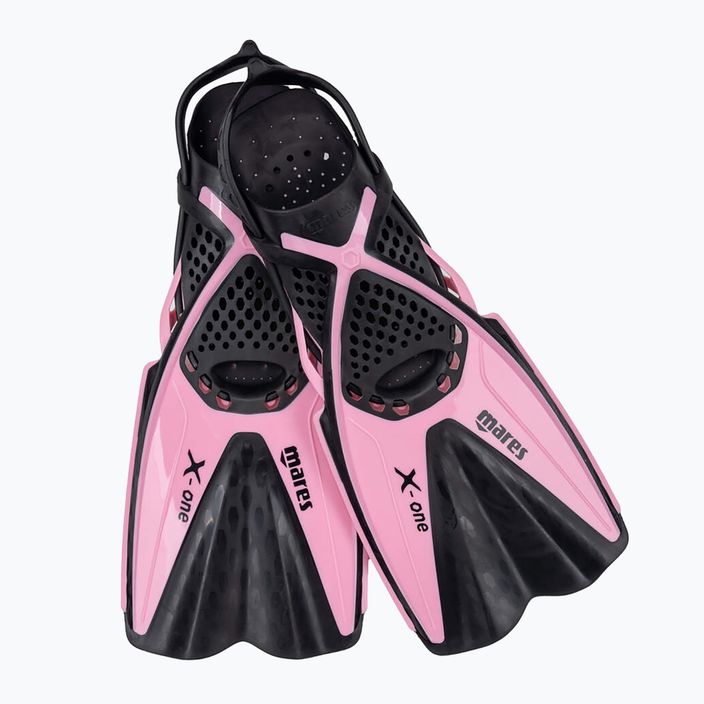Mares X-One Junior rózsaszín gyermek snorkel uszonyok 2