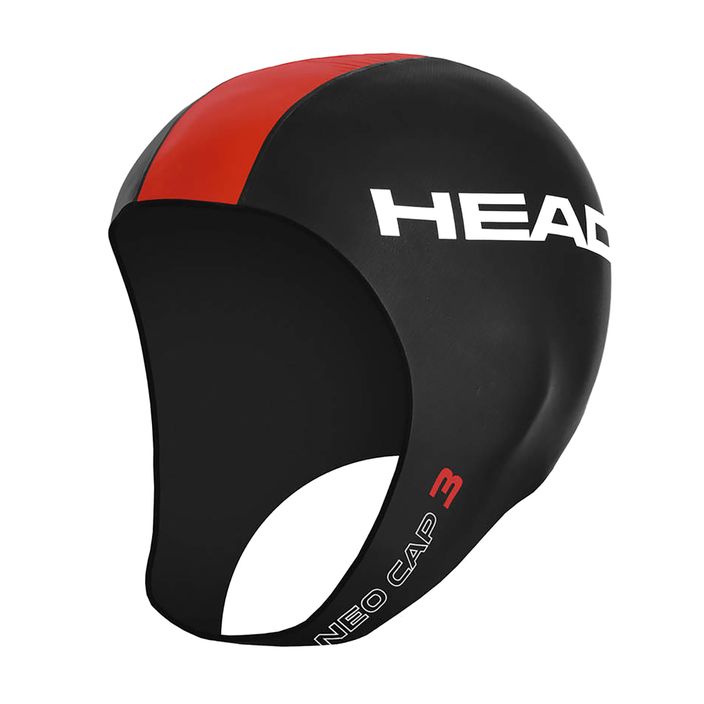 HEAD Neo 3 úszósapka fekete/piros 2