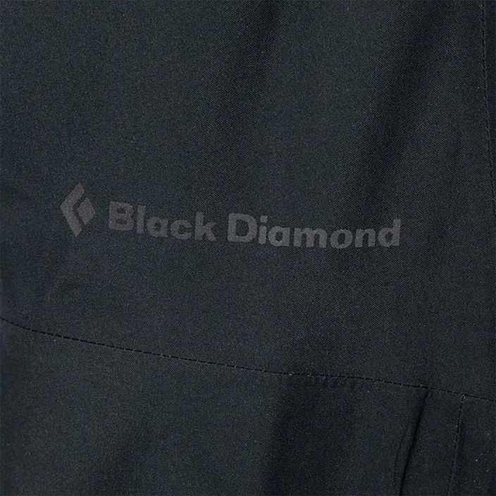 Férfi esőnadrág membránnal Black Diamond Liquid Point fekete AP7410000002SML1 4