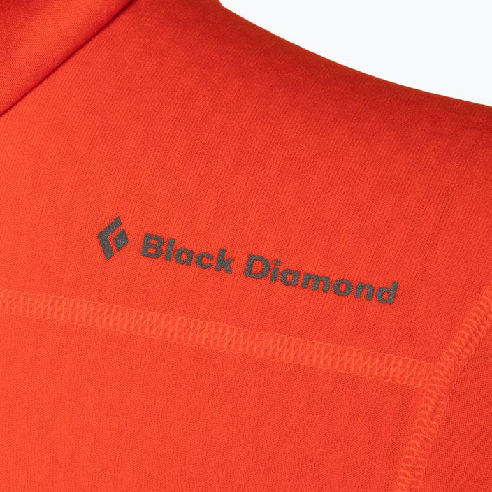 Férfi trekking pulóver Black Diamond Coefficient Fleece Hoody piros AP7440208001 8