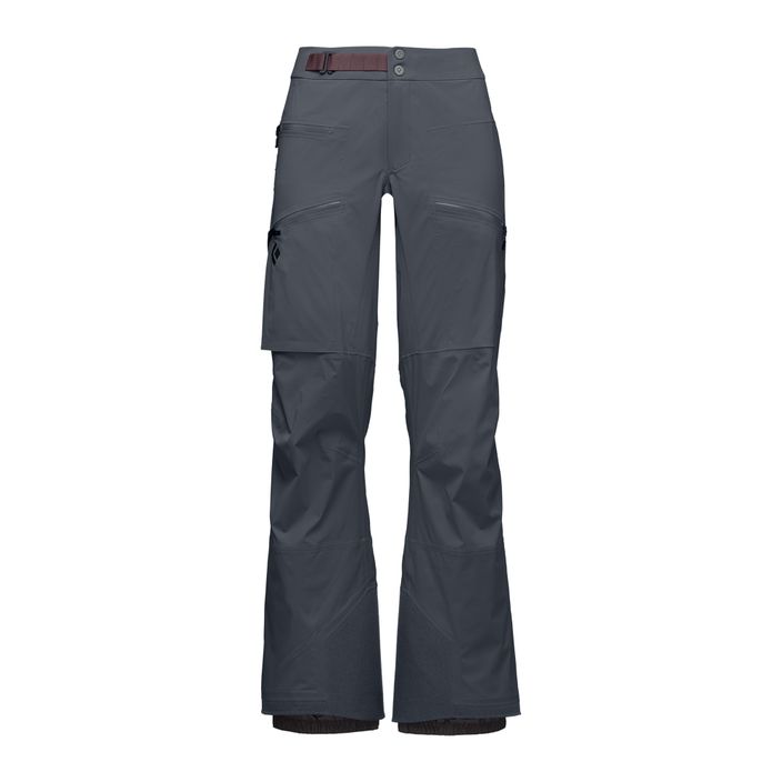 Női síelőnadrág Black Diamond Recon LT Stretch carbon 2