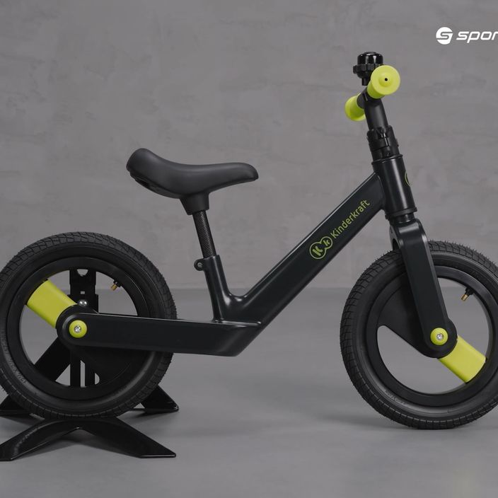 Kinderkraft Goswift háromkerekű kerékpár fekete KRGOSW00BLK0000 7
