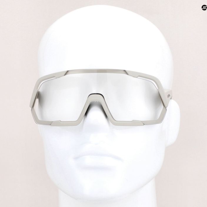 Kerékpáros szemüveg Alpina Rocket V cool grey matt/clear 7