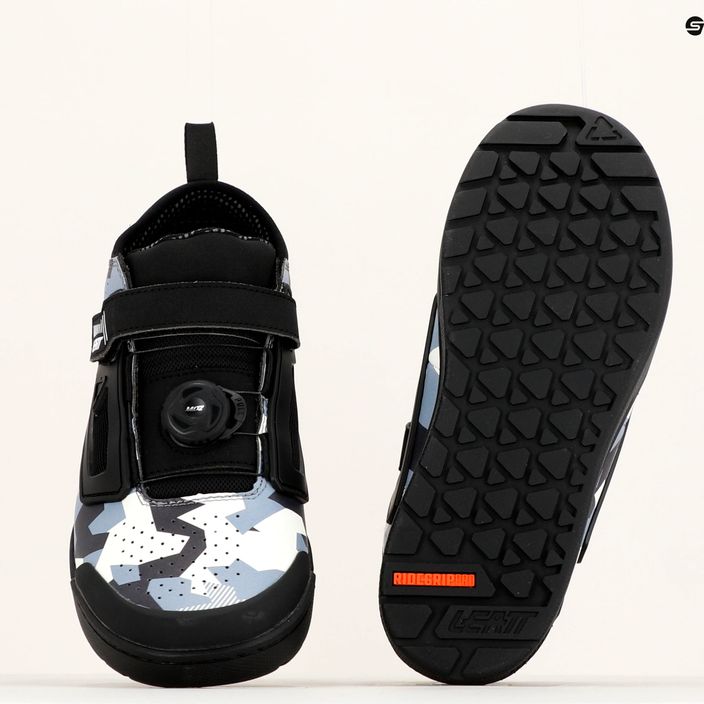 Leatt 3.0 Flat Pro férfi platform kerékpáros cipő szürke/fekete 3023048755 13