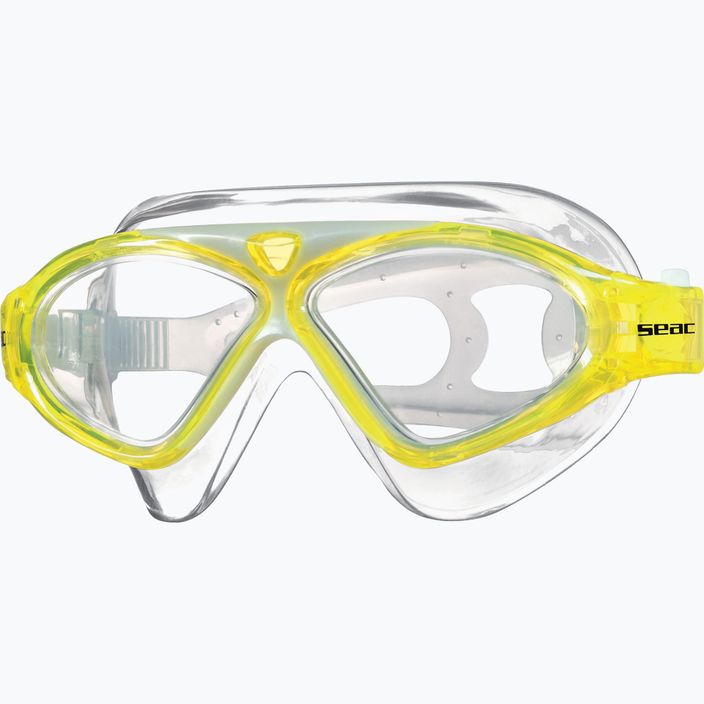 SEAC Vision Jr gyermek úszómaszk sárga 2