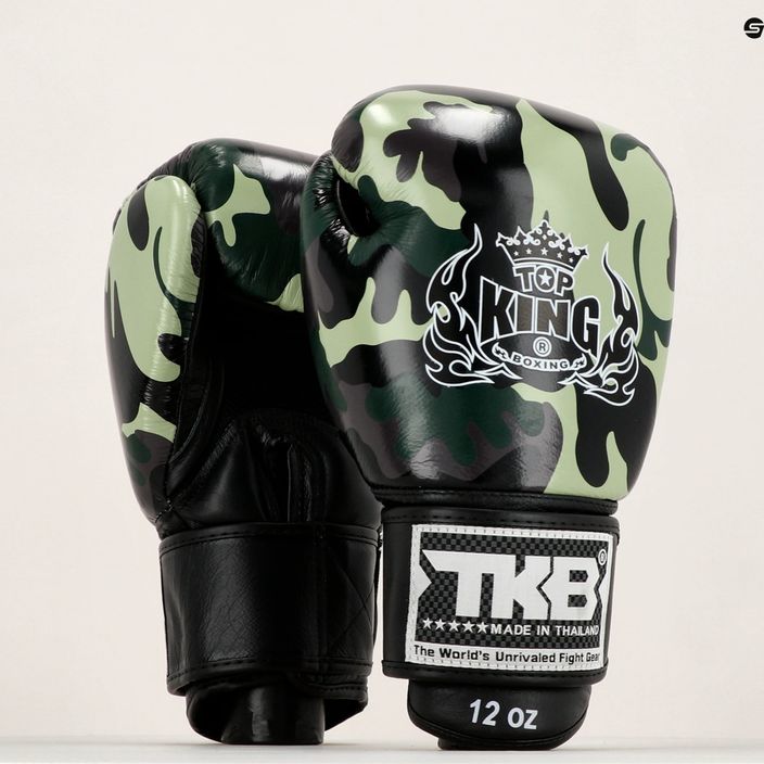 Top King Muay Thai Empower bokszkesztyű zöld TKBGEM-03A-GN 7