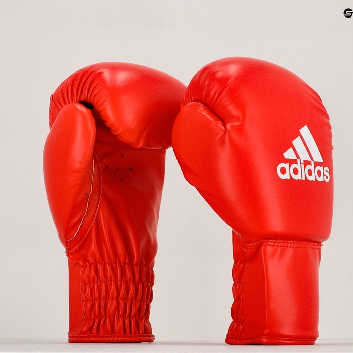 adidas Rookie gyermek bokszkesztyű piros ADIBK01 7