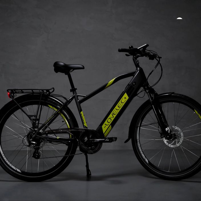 LOVELEC Komo Man 16Ah szürke-sárga elektromos kerékpár B400363 7