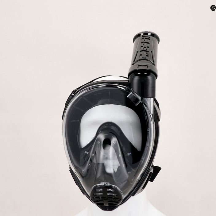 Cressi Baron teljes arcú maszk snorkelinghez fekete XDT025050 4