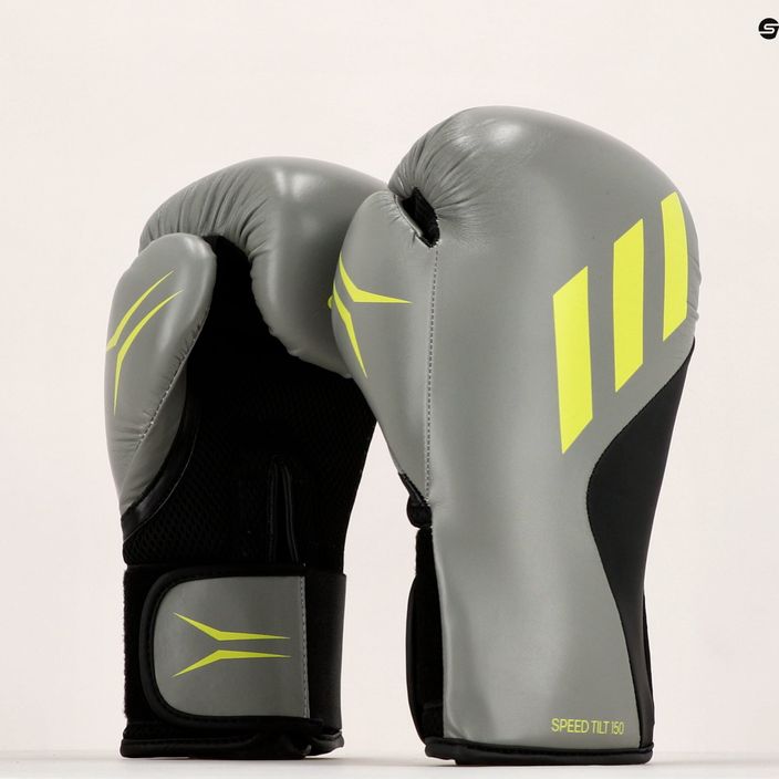 adidas Speed Tilt 150 bokszkesztyű szürke SPD150TG 7