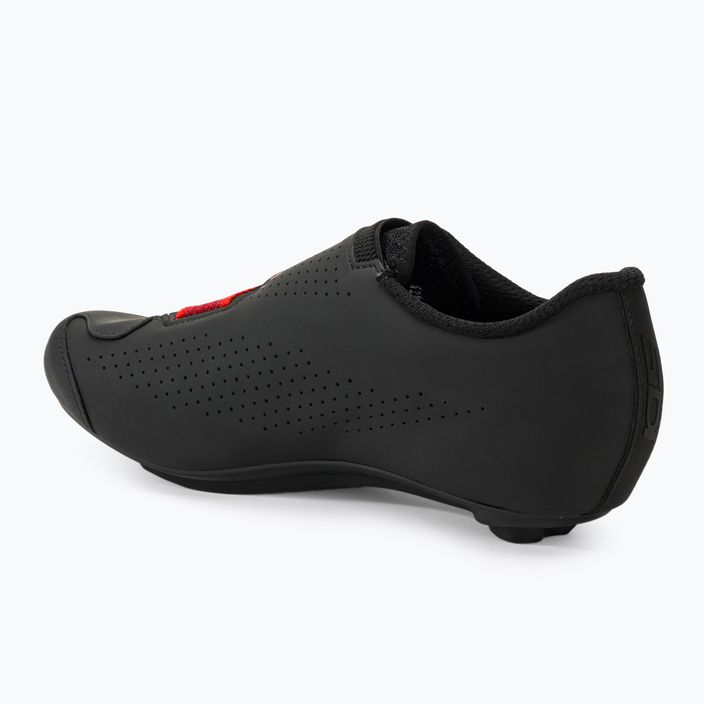 Sidi Prima fekete/piros férfi országúti cipő 3