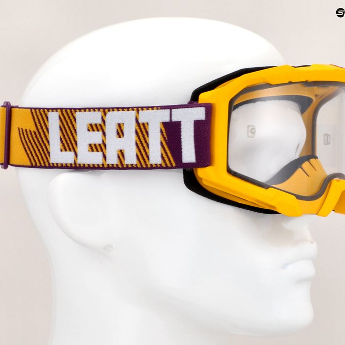 Leatt Velocity 4.5 indigó / tiszta kerékpáros szemüveg 8023020450 9