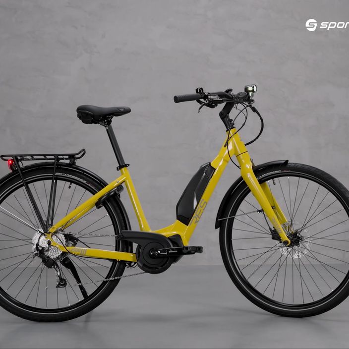 Női elektromos kerékpár Ridley RES U500 RES U50-01Bs sárga SBIU5WRID003 7