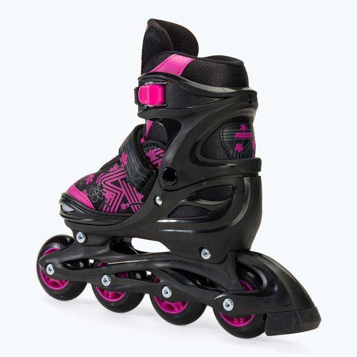 Roces Jokey 3.0 black/pink gyermek görkorcsolya 3