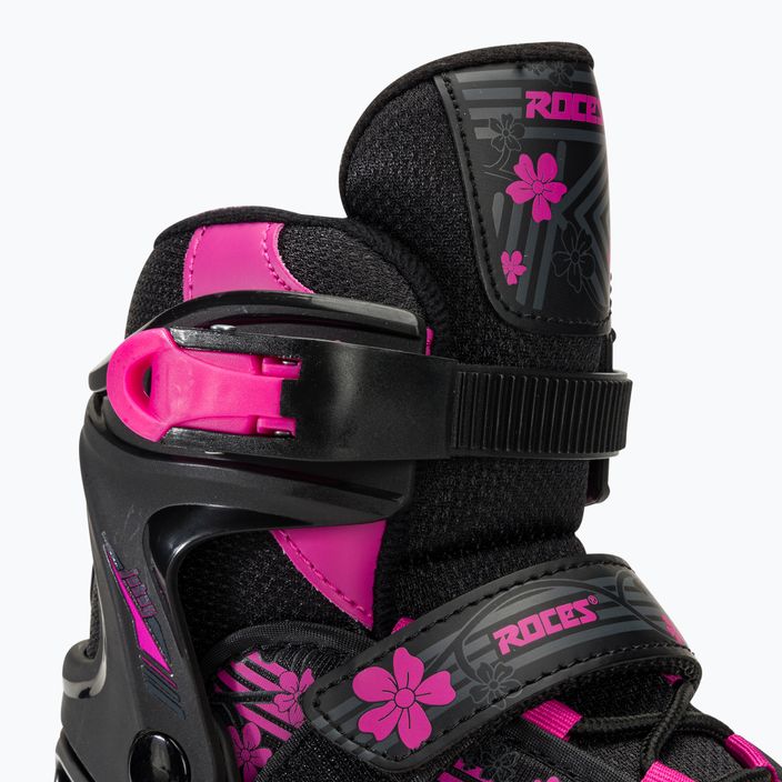 Roces Jokey 3.0 black/pink gyermek görkorcsolya 5