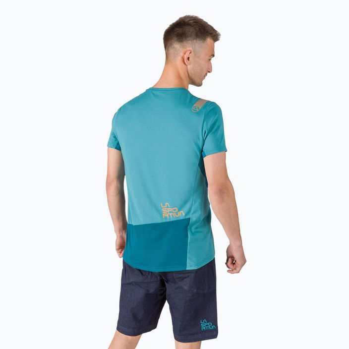 Férfi La Sportiva Grip hegymászó póló kék N87623624 3