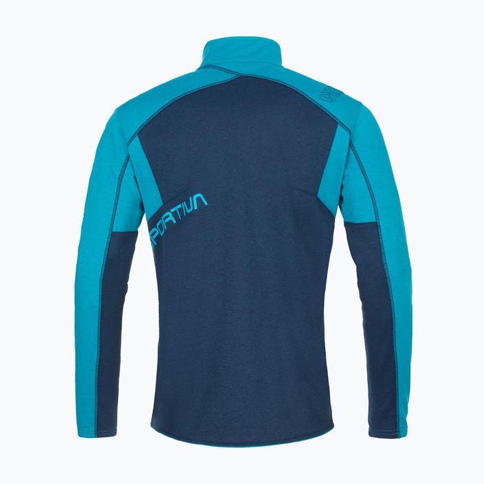 Férfi La Sportiva Elements trekking pulóver kék L68629635 2
