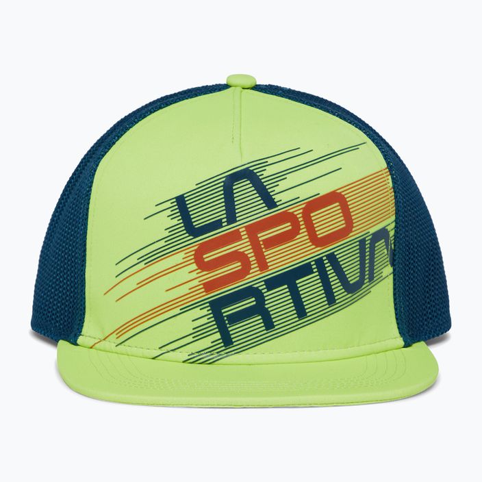 LaSportiva Trucker Hat Stripe Evo zöld-zöld-kék baseball sapka Y41729639 5