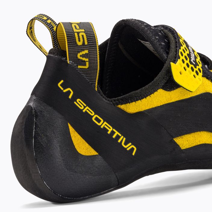 LaSportiva Miura VS férfi hegymászó cipő fekete/sárga 40F999100 9