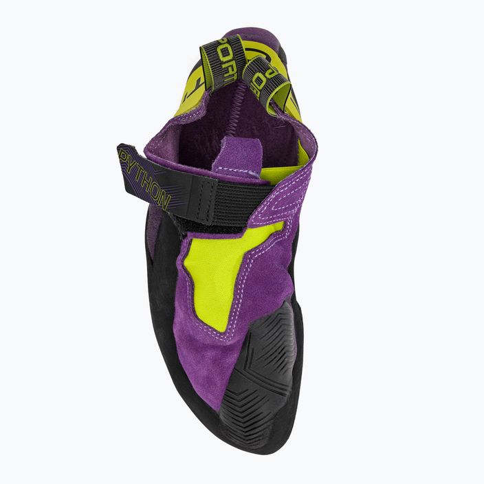 La Sportiva Python férfi hegymászó cipő fekete és lila 20V500729 6