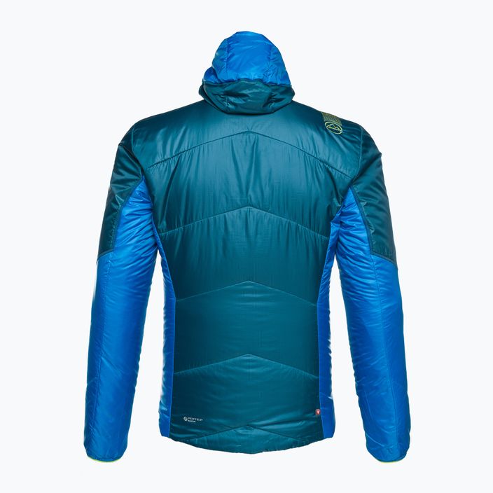 La Sportiva férfi pehelypaplan Mythic Primaloft kabát viharkék/elektromos kék 7
