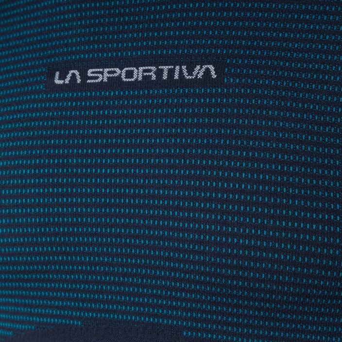 Férfi La Sportiva Synth Light vihar kék/elektromos kék trekking póló 3
