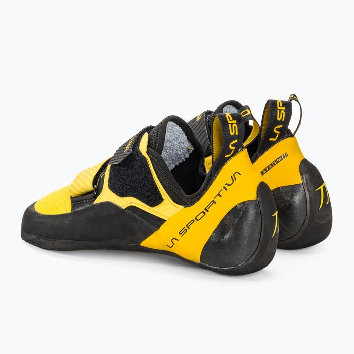 Férfi La Sportiva Katana hegymászócipő sárga/fekete 3