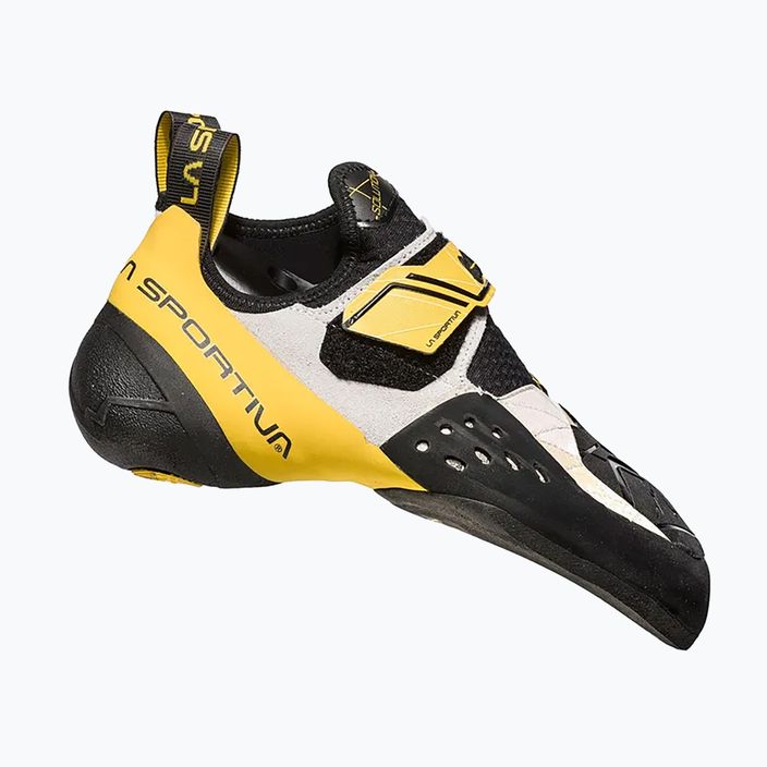 La Sportiva férfi Solution hegymászó cipő fehér és sárga 20G000100 11