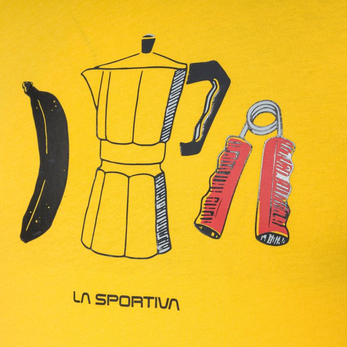 La Sportiva férfi hegymászó ing Reggeli sárga H32100100 3