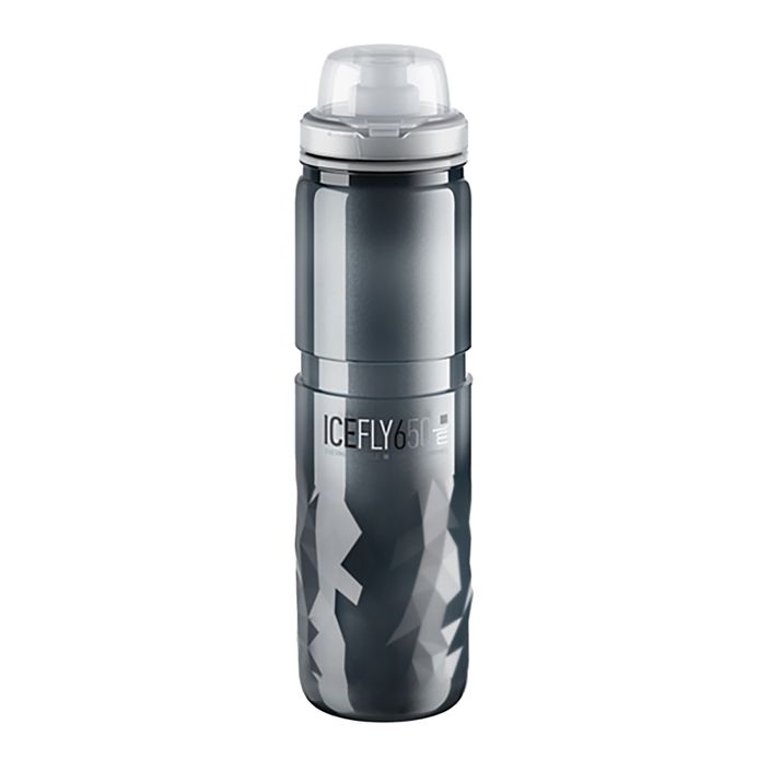 Kerékpáros kulacs Elite Ice Fly 650 ml smoke 2