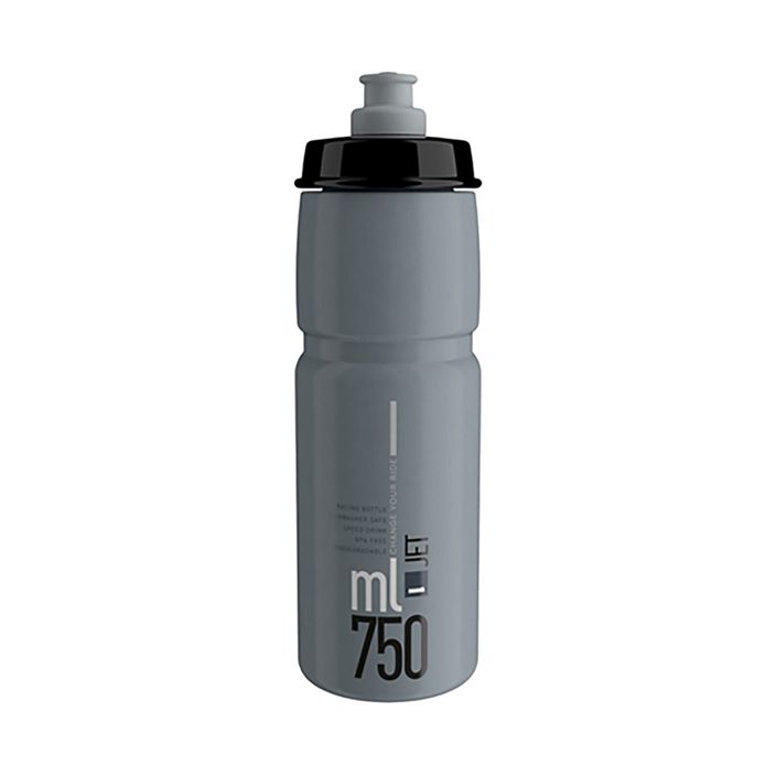 Kulacs Elite Jet 750 ml grey/black logo 2