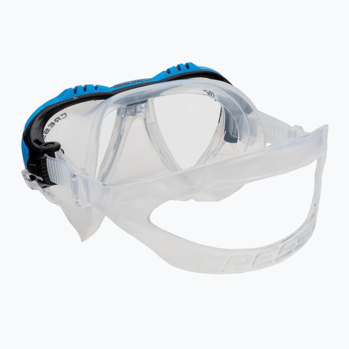 Cressi búvárszett Matrix + Gamma maszk + snorkel kék DS302501 4