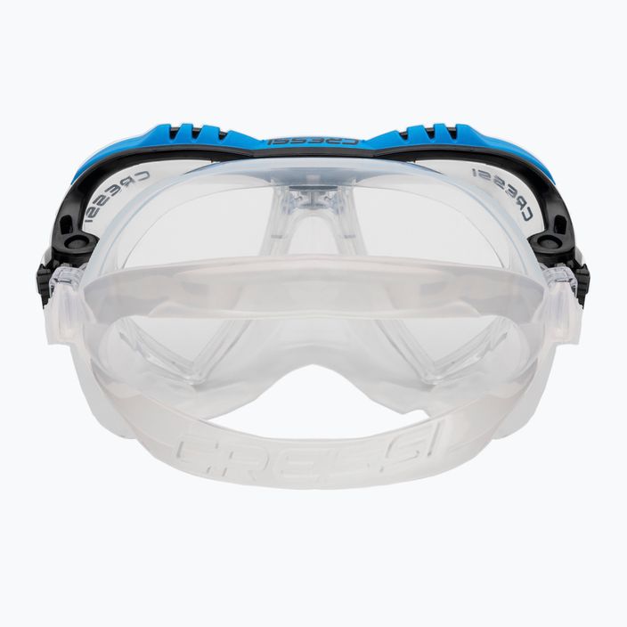 Cressi búvárszett Matrix + Gamma maszk + snorkel kék DS302501 5