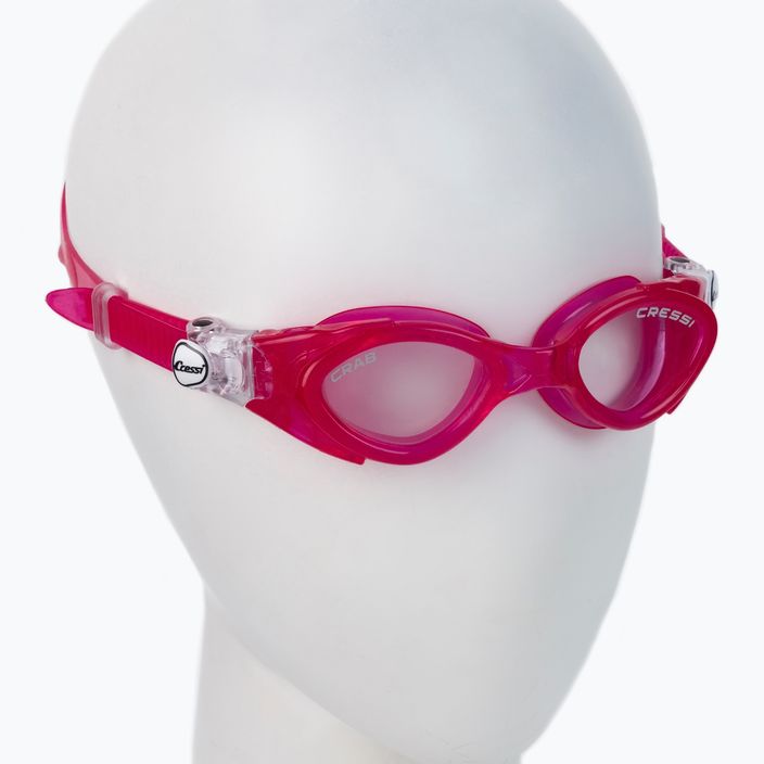 Gyermek úszószemüveg Cressi Crab rózsaszín DE203140