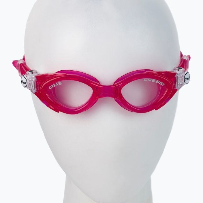 Gyermek úszószemüveg Cressi Crab rózsaszín DE203140 2