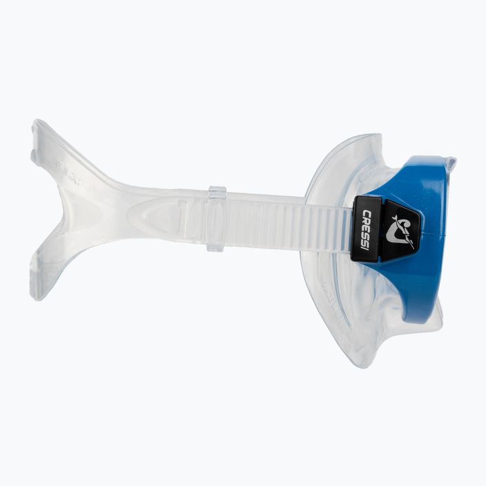 Cressi Ondina gyermek snorkel készlet + Top maszk + snorkel tiszta kék DM1010132 3