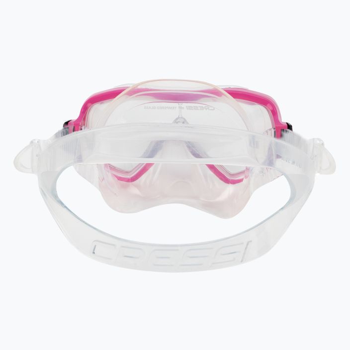 Cressi Ondina gyermek snorkel készlet + Top maszk + snorkel világos rózsaszín DM1010134 5