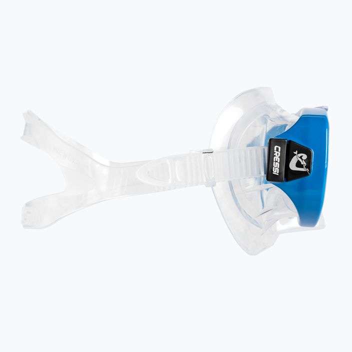 Cressi Onda + Mexikó snorkel készlet tiszta kék DM1010152 4