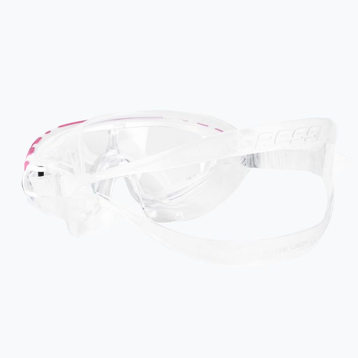 Cressi Skylight átlátszó rózsaszín úszómaszk DE203340 4