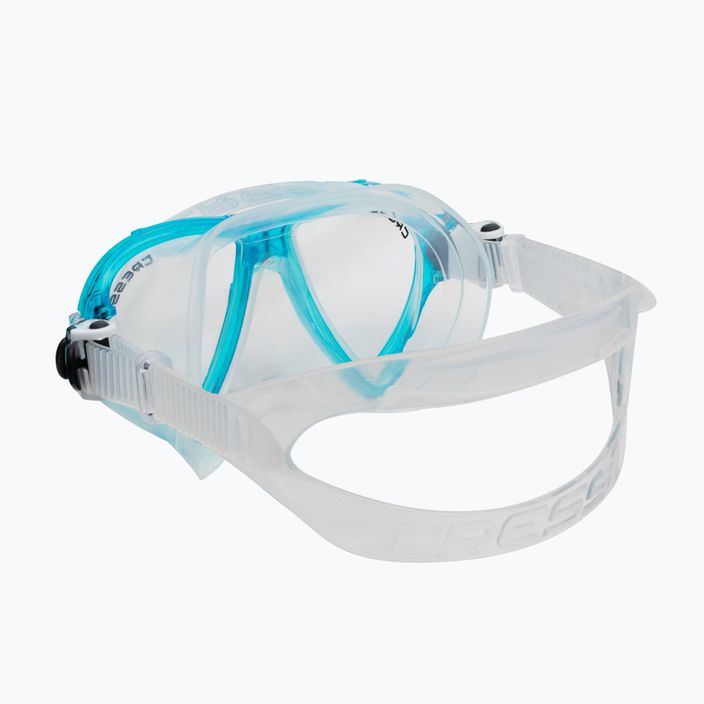 Cressi snorkel szett Ocean maszk + Gamma snorkel tiszta kék DM1000113 4