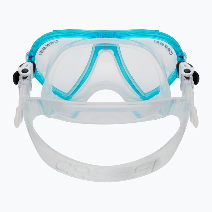 Cressi snorkel szett Ocean maszk + Gamma snorkel tiszta kék DM1000113 5