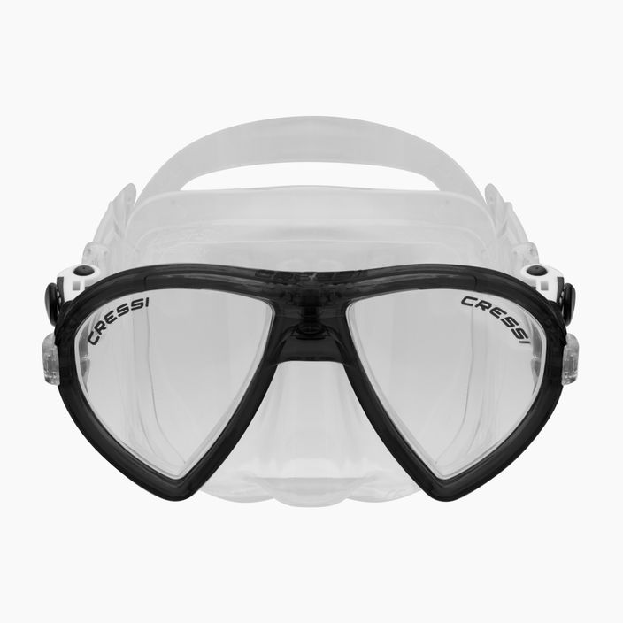 Cressi snorkel szett Ocean maszk + snorkel Gamma átlátszó/fekete DM1000115 2