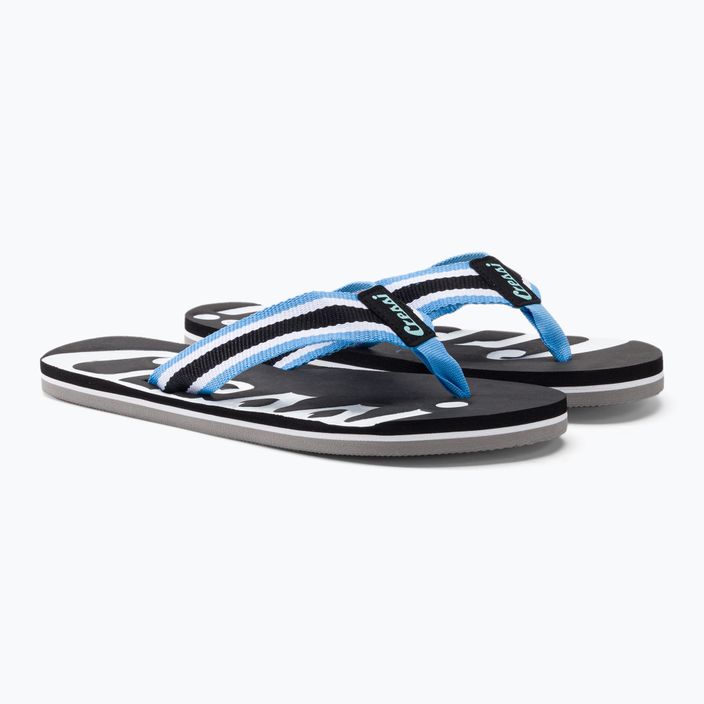 Cressi Portofino flip flop fekete és kék XVB9575138 5