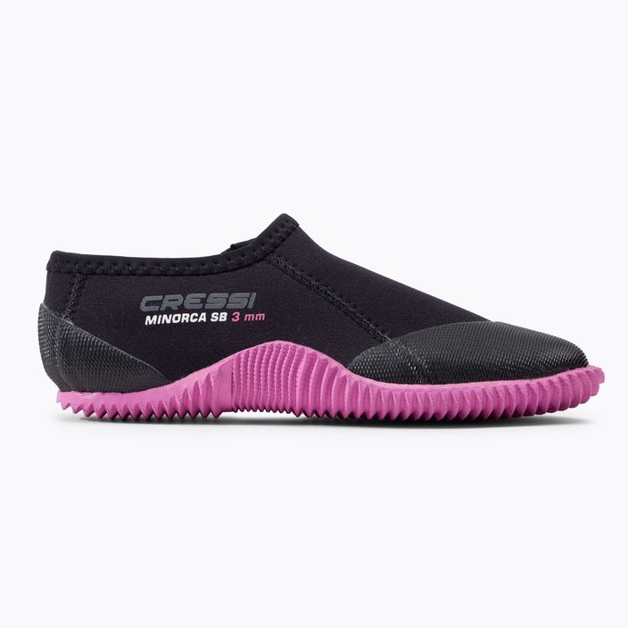Cressi Minorca Shorty 3mm fekete/rózsaszín neoprén cipő XLX431400 2